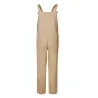 Vintage linen jumpsuit - lace up straps - loose - wide legJumpsuits