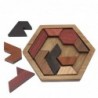 Geometric wooden puzzle - educational gameWooden