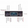 Bluetooth autoradio Din 1 - AUX/TF/USB FM/MP3 - 60Wx4 - handsfree bellenRadio