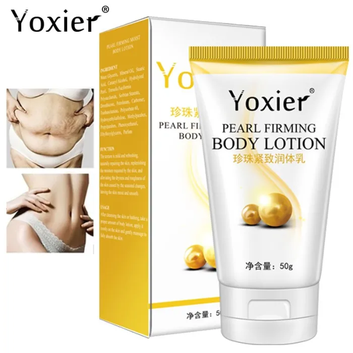 Parelverstevigende bodylotion - liftend / afslankend / anti-cellulitis / striae verwijderenMassage