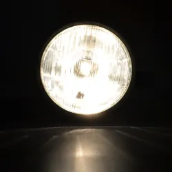 6 1/2" - retro motorfiets koplampVerlichting