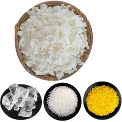 Natuurlijke sojawas - / witte bijenwas / kokoswas / geleiwas - voor het maken van kaarsen - rookloosKaarsen & Houders