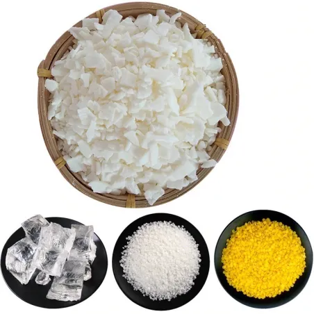 Natuurlijke sojawas - / witte bijenwas / kokoswas / geleiwas - voor het maken van kaarsen - rookloosKaarsen & Houders