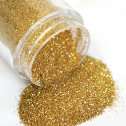 Nagel glitter poeder - goud/zilver / mix - 10mlNagellak