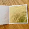 Glanzend bladgoud - vel papier - voor het vergulden van meubels / muren / knutselen / decoratie - 9 * 9 cm - 100 vellenDecoratie