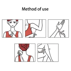 Massageapparaat voor het hele lichaam - schoonheidsroller - verstevigend / verstevigend / stressvermindering - germaniumsteen...