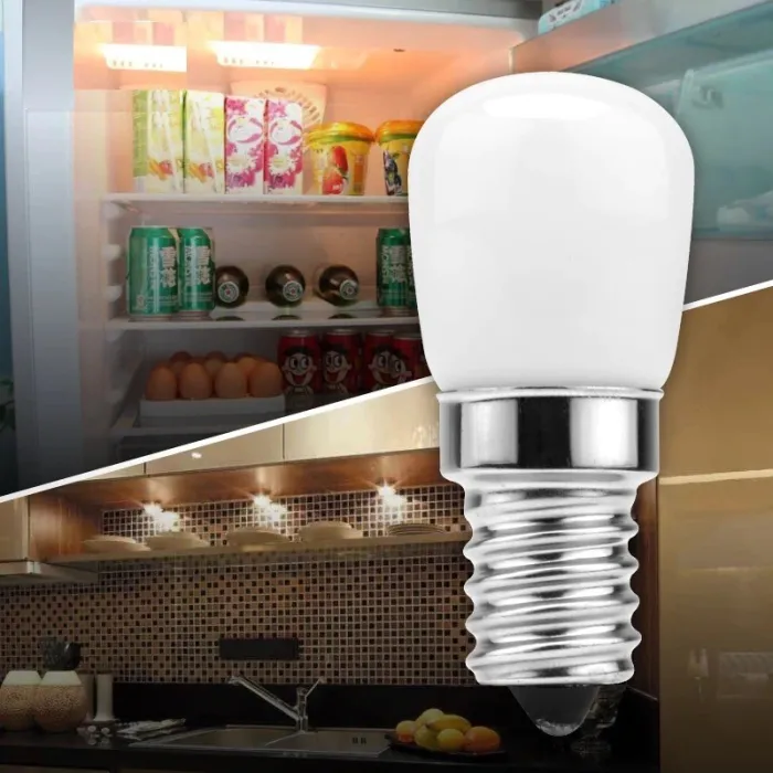 Koelkastlamp - SMD2835 LED - E14 - 3W - 220V - 2 stuksE14