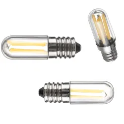 Mini LED lamp - dimbaar - COB - E12 / E14 - 1W / 2W / 4W - voor koelkast - 2 stuksE14