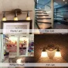 Vintage LED bulb - Edison tubular - T22 - E12 - E14 - 1W - dimmable - 2200K gold - 25 piecesE14