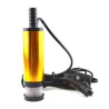Mini elektrische transferpomp - voor water / olie - riemfilter - dompelbaar - met autostekker - 38mm - 12L/minGereedschap & o...