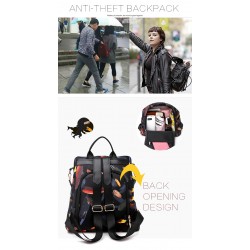 Fashionable backpack - crossbody bag - anti-theft - waterproof - large capacityBackpacks
