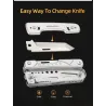 ROXON S802 Phantom - multitool - tang / schaar met verwisselbaar mes / draadknipperTang