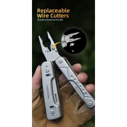ROXON S802 Phantom - multitool - tang / schaar met verwisselbaar mes / draadknipperTang