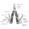 Camping multitool - tang / mes / snijder / zaagMultitool & Zakmes