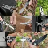 Camping multitool - tang / mes / snijder / zaagMultitool & Zakmes