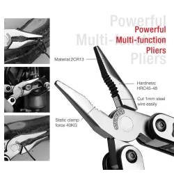 Camping multitool - tang / mes / snijder / zaagMultitool & Zakmes