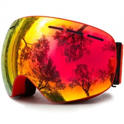 Skibril - verwisselbare lens - dubbellaags - anti-condens - snowboardzonnebril - UV 400Skibrillen