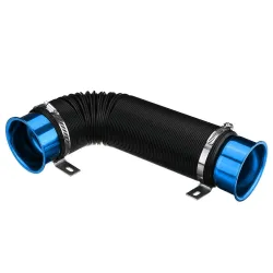 Car air filter - intake pipe - cold feed - flexible inlet duct induction - 76mmAir filters