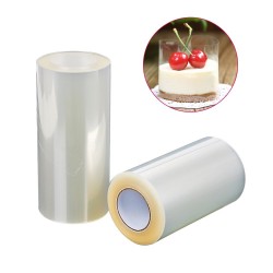 Transparant - kant cake membraan - plasticfolie - 8cm * 10m / 10cm * 10mBakvormen