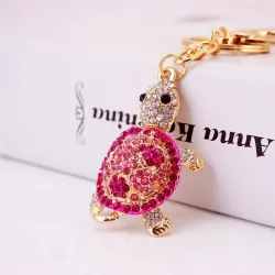 Strass sleutelhanger - schildpad / octopus / zeesterSleutelhangers