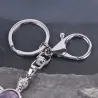 Sleutelhanger met schildpad - natuurkristalsteenSleutelhangers