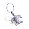 Modieuze metalen sleutelhanger met schildpadSleutelhangers