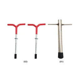 Ice fishing drill and nail - tent pegs / screw - rod holderTools