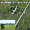 Professionele hengelmolen - lange worp - ultra licht - 7.2:1 / 8.1:1 - 18LBGereedschap