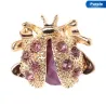 Kristallen lieveheersbeestje - elegante brocheBroches