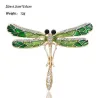 Retro kristallen broche met insecten - libel / vlinder / bij / olifant / katten / vogels / zeepaardjeBroches