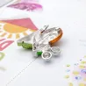 Smiling crystal snail - broochBrooches