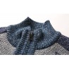 Thick warm sweater - short jacket with zipper - cashmere / wool / fleeceJackets