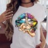 Lippen / fluisterwoorden / aquarelafbeelding - trendy t-shirt met korte mouwenBlouses & overhemden