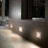Wall / stairs / outdoor lamp - stainless steel - IP65 waterproof - LED light - 3WWall lights