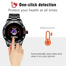 Smart Watch - elektronisch stalen horloge - LED - digitaal - waterdicht - hartslag/bloeddrukHorloges