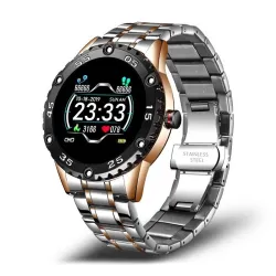 Smart Watch - elektronisch stalen horloge - LED - digitaal - waterdicht - hartslag/bloeddrukHorloges