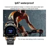 Smart Watch - elektronisch stalen horloge - LED - digitaal - waterdicht - hartslag/bloeddrukHorloges