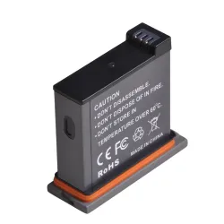 1300mAh - rechargeable li-ion AB1 battery - USB type-C charger - for DJI Osmo Action Sports cameraBatteries