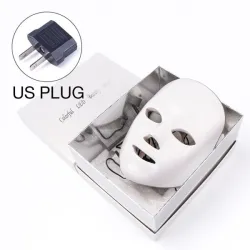 Schoonheid gezichtsmasker - 7 kleuren LED - huidverjonging - anti acne - whitening - anti rimpel - fototherapieMondmaskers