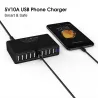 Meerdere poorten USB-oplader - snel opladen - 5 / 6 / 10 poorten - 60WOpladers