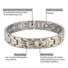 Modieuze magnetische gezondheidsarmband - titanium - stralingsbeschermingArmbanden