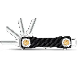 Moderne sleutelorganizer - carbon sleutelhangerSleutelhangers