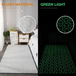 Thick luminous carpet - plush fluffy matCarpets