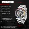 Pagani Design - luxe Quartz horloge met regenboog kristallen - automatisch uurwerkHorloges