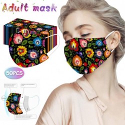 Gezichts-/mondbeschermingsmasker - wegwerp - voor volwassenen - bloemenprintMondmaskers