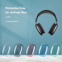 Transparante beschermhoes - voor AirPods Max-hoofdtelefoon - waterdichtHeadsets