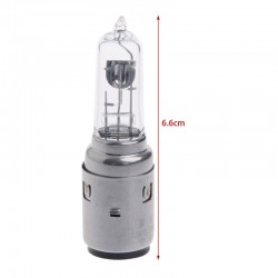 Motorcycle headlight bulb - halogen / Xenon - white - DC 12V - 35W - BA20DLights