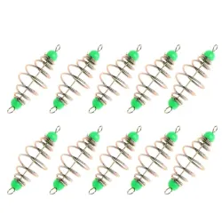 Visveer kunstaas - tackle feeder - roestvrij staal - 10 stuksGereedschap