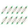 Visveer kunstaas - tackle feeder - roestvrij staal - 10 stuksGereedschap