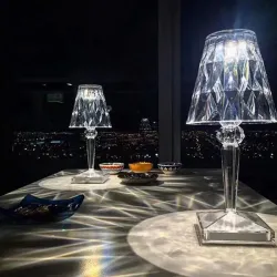 Kristallen nachtlampje - LED - USB / batterijvoedingVerlichting